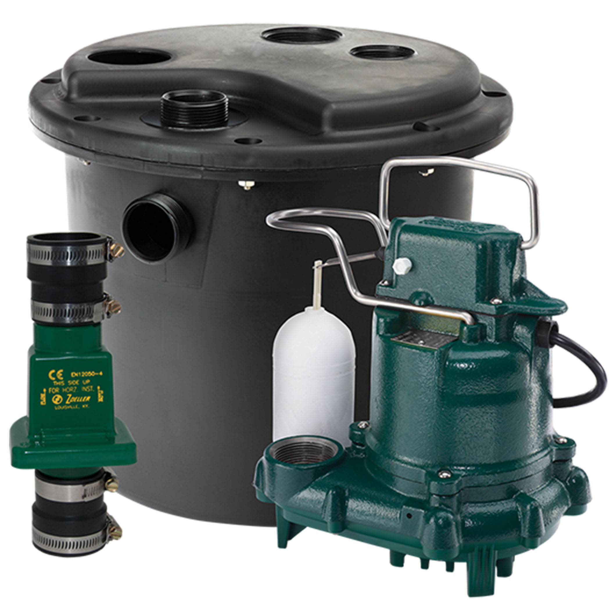 Zoeller 105-0001 sump pump designed for continuous duty in demanding residential water removal applications.