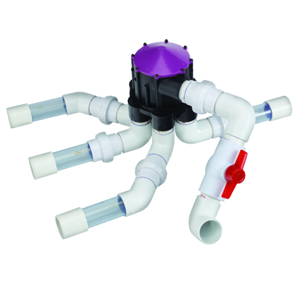 Four Outlet Multizone Valve Assembly image