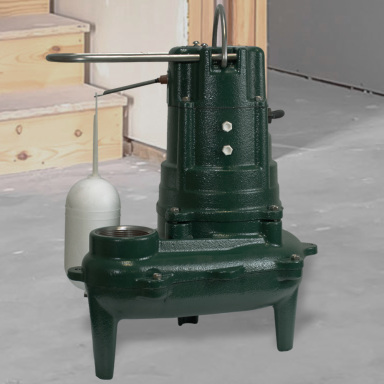 M267 Sewage Pump with Cast Iron Impeller and 10' Cord - Zoeller Canada