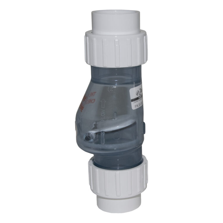 1-1/2″ Clear Quiet Check Valve image