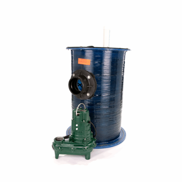 912 Simplex 18" x 30" Fiberglass Sewage Package with BN266