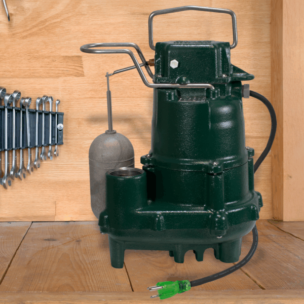 M95 Sump Pump with LED Plug and 15' Cord