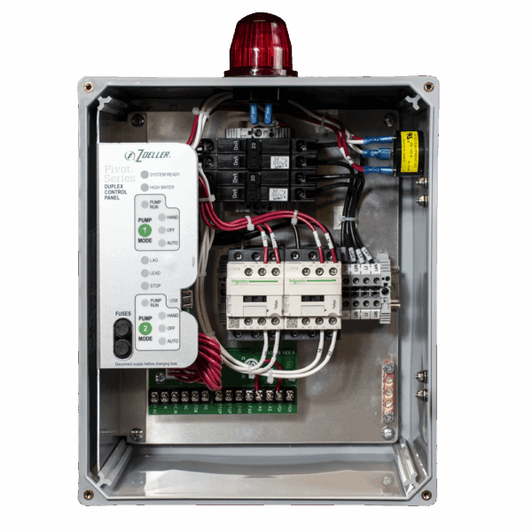 Duplex Pivot Control Panel, 0-7 Amps